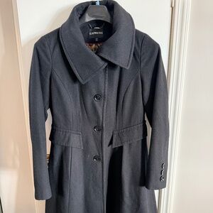 Express black fall/winter coat